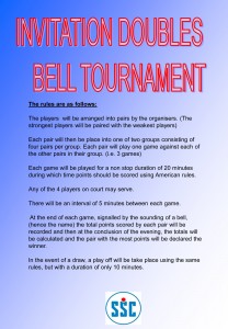 BELL TOURNAMENT RULES